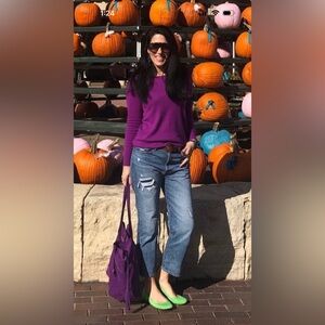 GAP Distressed Blue boy friend Jeans